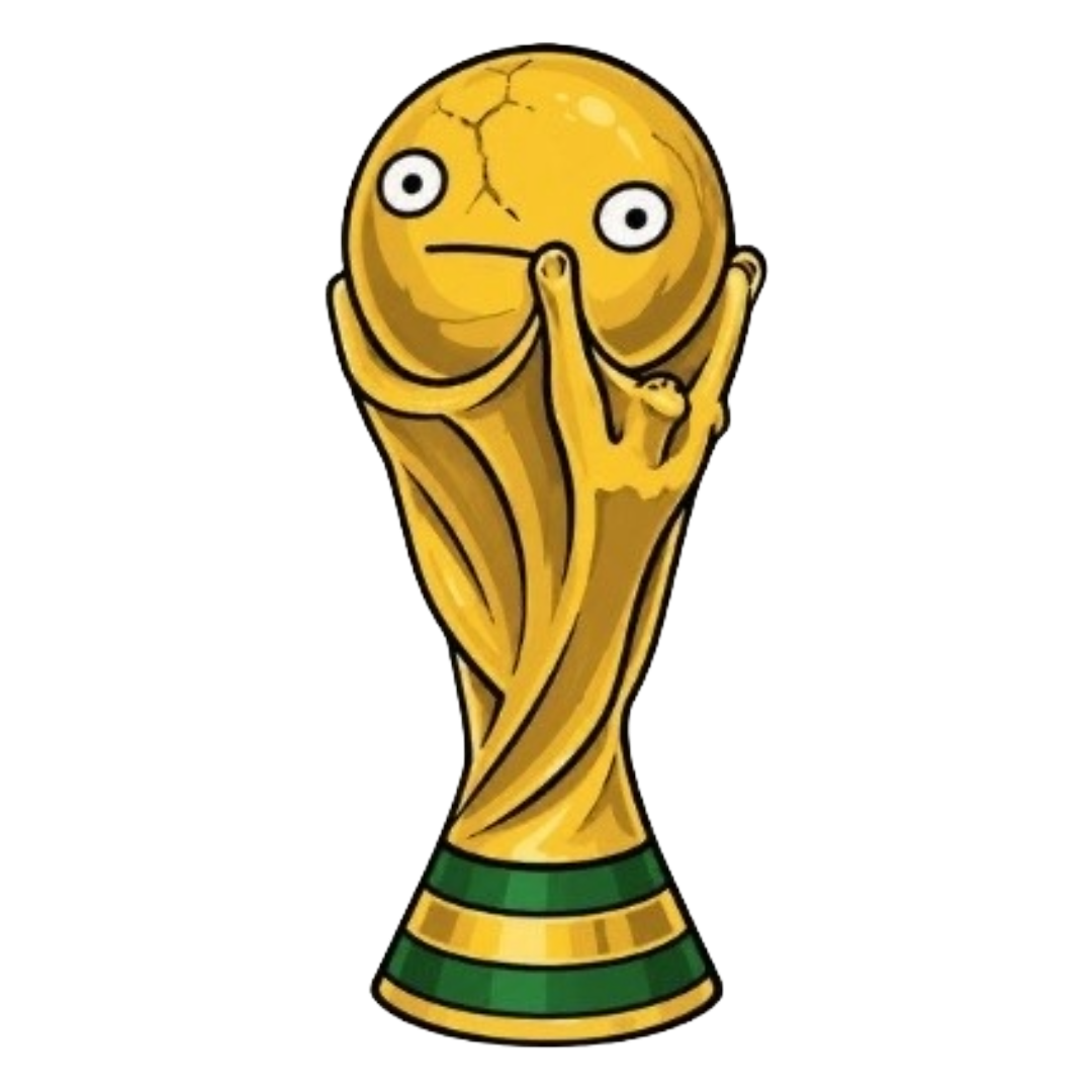 Werld Cap trophy mascot